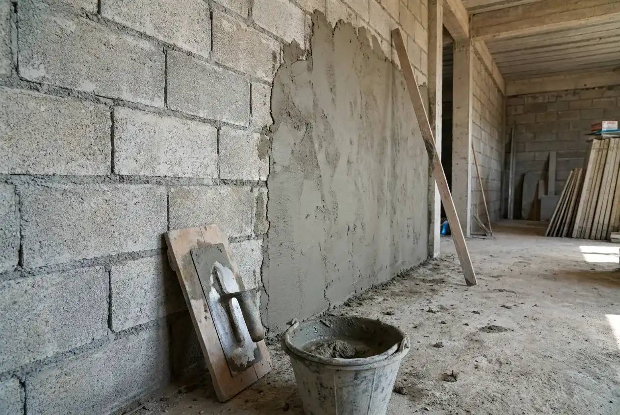 Cimentage de murs